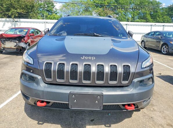 1C4PJMBS0GW134869 2016 JEEP CHEROKEE Black წინა ხედი