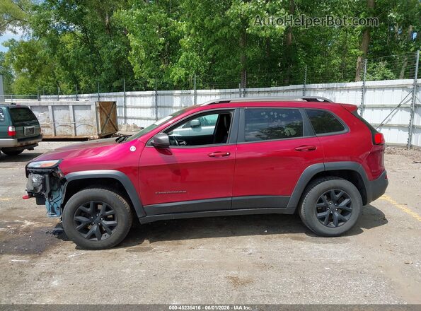 1C4PJMBS0GW185692 2016 JEEP CHEROKEE Красный Панорамный вид салона 360°