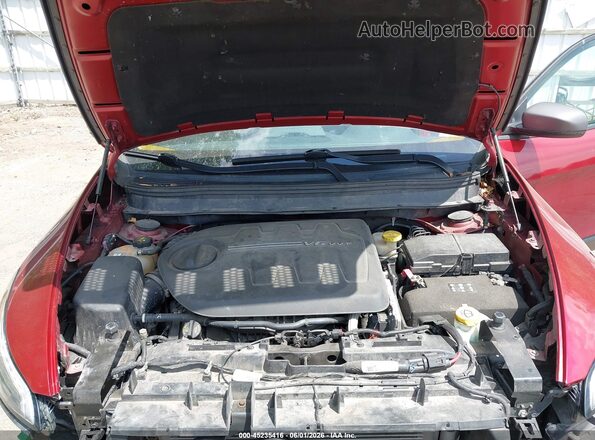 1C4PJMBS0GW185692 2016 JEEP CHEROKEE Красный Вид сзади