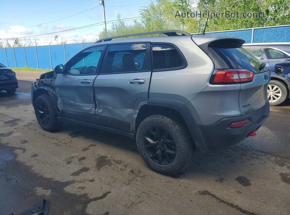1C4PJMBS0GW356957 2016 JEEP CHEROKEE Gray Rear left