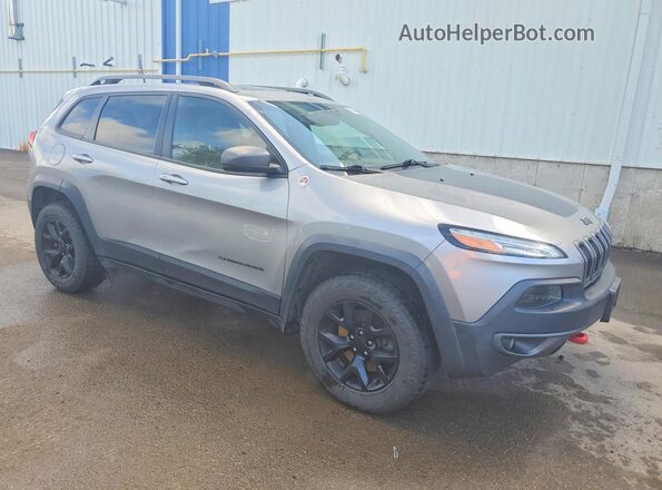 1C4PJMBS0GW356957 2016 JEEP CHEROKEE Gray Front right