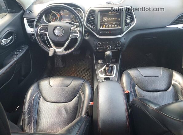1C4PJMBS0GW356957 2016 JEEP CHEROKEE Gray Dashboard view