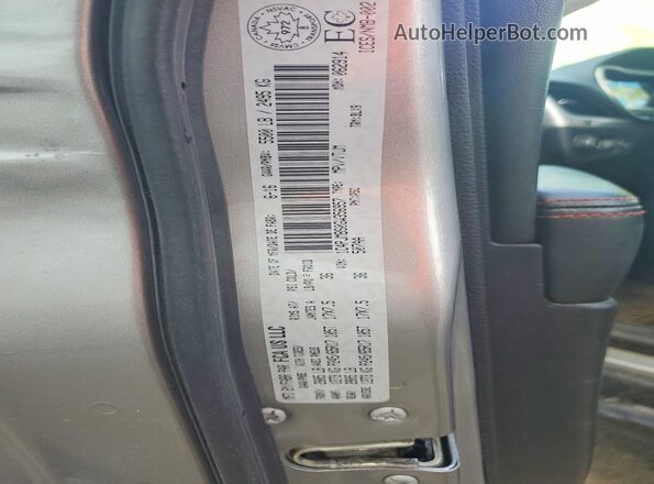 1C4PJMBS0GW356957 2016 JEEP CHEROKEE Gray VIN sticker view
