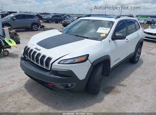 1C4PJMBS0HW564709 2017 JEEP CHEROKEE White Передня ліва чверть