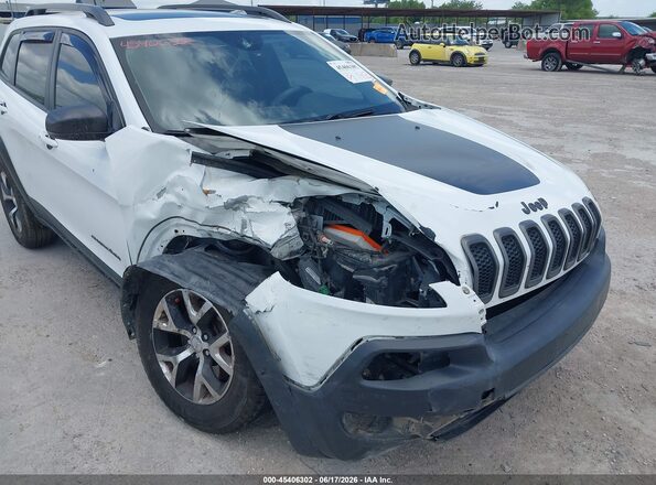 1C4PJMBS0HW564709 2017 JEEP CHEROKEE White Вид спереду