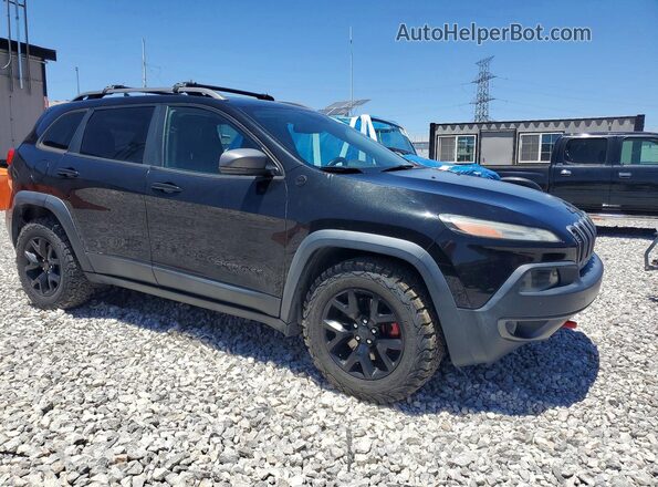 1C4PJMBS1GW318394 2016 JEEP CHEROKEE Black 