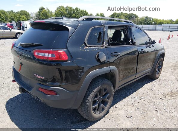 1C4PJMBS2GW163404 2016 JEEP CHEROKEE Black Tył prawy