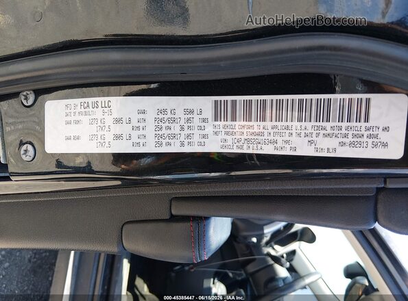 1C4PJMBS2GW163404 2016 JEEP CHEROKEE Black Widok komory silnika