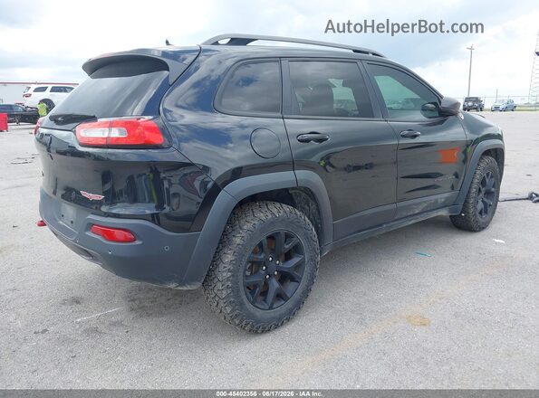 1C4PJMBS2GW293201 2016 JEEP CHEROKEE Black Trasero derecho