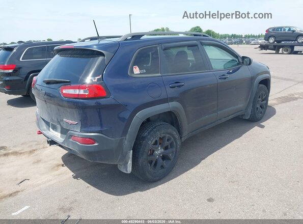 1C4PJMBS3GW333608 2016 JEEP CHEROKEE Blue Rear right