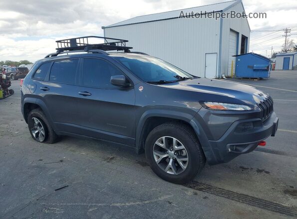 1C4PJMBS3HW605799 2017 JEEP CHEROKEE Gray Front right