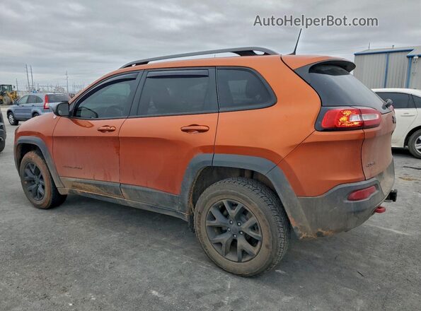 1C4PJMBS4GW310502 2016 JEEP CHEROKEE Оранжевый Задняя левая четверть