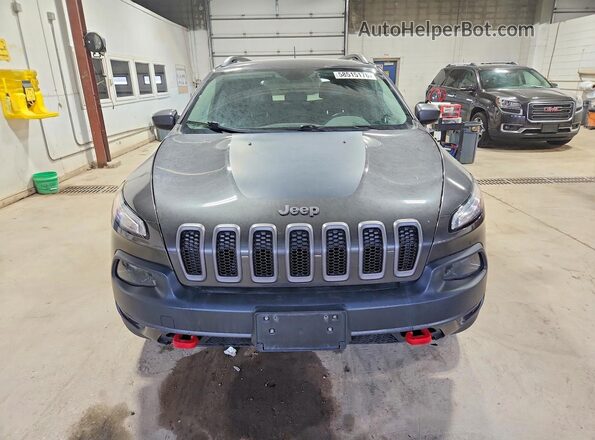 1C4PJMBS5GW276067 2016 JEEP CHEROKEE Gray Vista frontal
