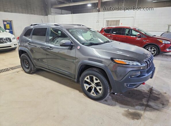 1C4PJMBS5GW276067 2016 JEEP CHEROKEE Gray Delantero derecho