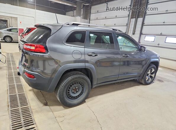 1C4PJMBS5GW276067 2016 JEEP CHEROKEE Gray Trasero derecho