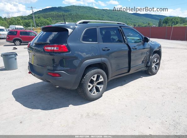 1C4PJMBS5HW530751 2017 JEEP CHEROKEE Black Tył prawy
