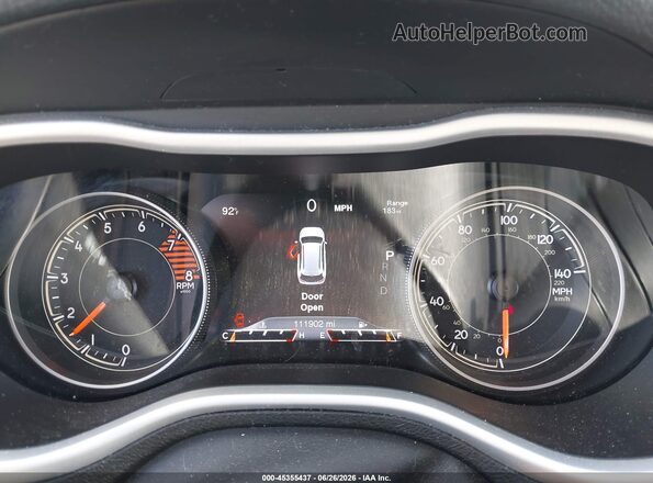 1C4PJMBS5HW583448 2017 JEEP CHEROKEE Gray Vista de los asientos traseros