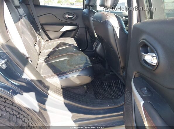 1C4PJMBS5HW583448 2017 JEEP CHEROKEE Gray Vista de la etiqueta del VIN