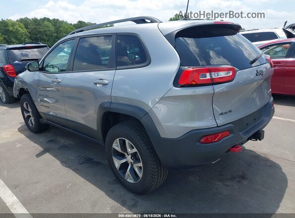 1C4PJMBS6HW634326 2017 JEEP CHEROKEE Silver უკანა მარცხენა