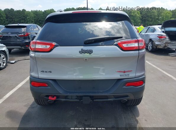 1C4PJMBS6HW634326 2017 JEEP CHEROKEE Silver 