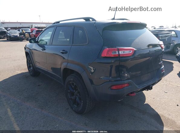 1C4PJMBS7GW268052 2016 JEEP CHEROKEE Black Rear left