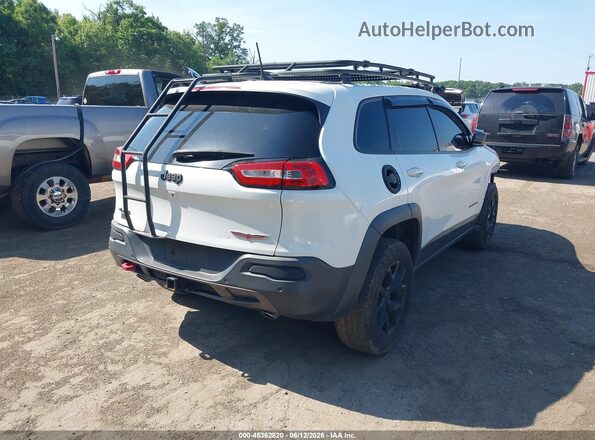 1C4PJMBS7HW632391 2017 JEEP CHEROKEE White Rear right