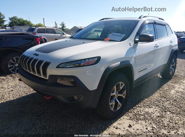 1C4PJMBS8GW226781 2016 JEEP CHEROKEE White Առջևի ձախ երեք քառորդ տեսարան