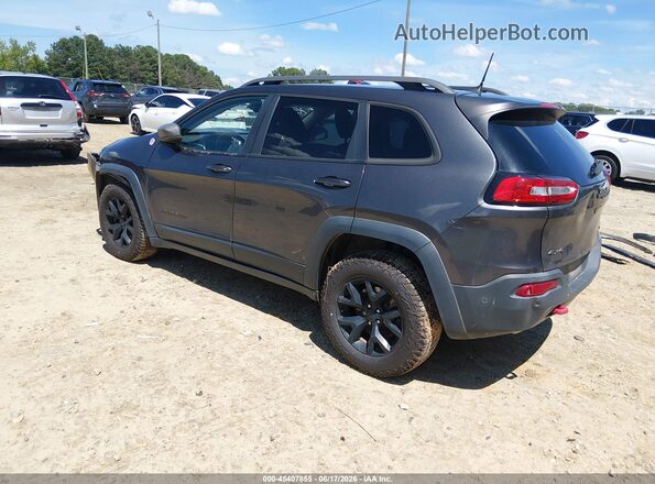 1C4PJMBS8HW599675 2017 JEEP CHEROKEE Gray Հետևի ձախ