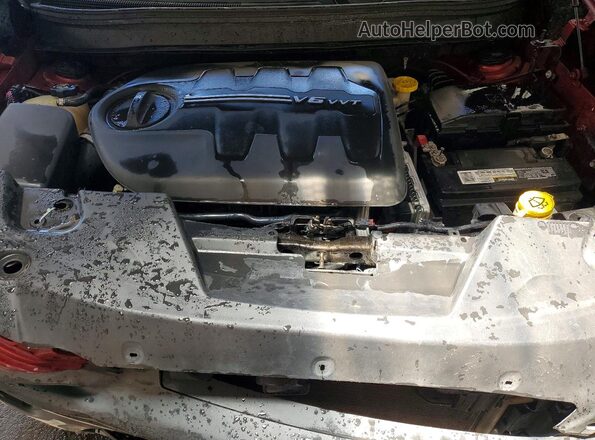 1C4PJMBS8HW600968 2017 JEEP CHEROKEE Red Շարժիչի բաժամունքի տեսք