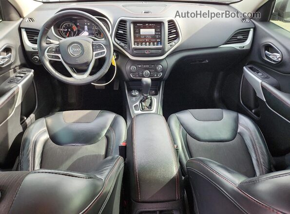 1C4PJMBS8HW615535 2017 JEEP CHEROKEE White Առջևի վահանակի տեսք