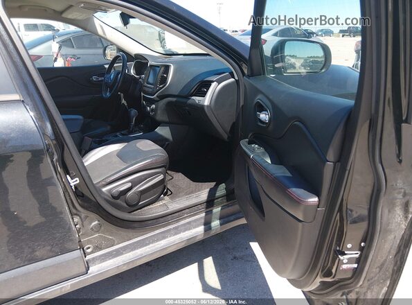 1C4PJMBS9GW128553 2016 JEEP CHEROKEE Black წინა სალონის ხედი