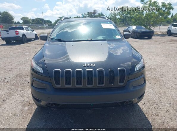 1C4PJMBS9GW219886 2016 JEEP CHEROKEE Black Вид щитка приладів