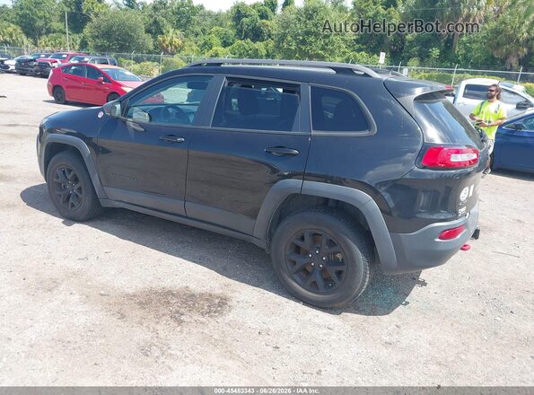 1C4PJMBS9GW219886 2016 JEEP CHEROKEE Black Задня ліва чверть