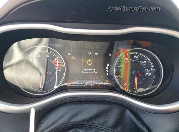 1C4PJMBS9HW618699 2017 JEEP CHEROKEE White Widok zestawu wskaźników