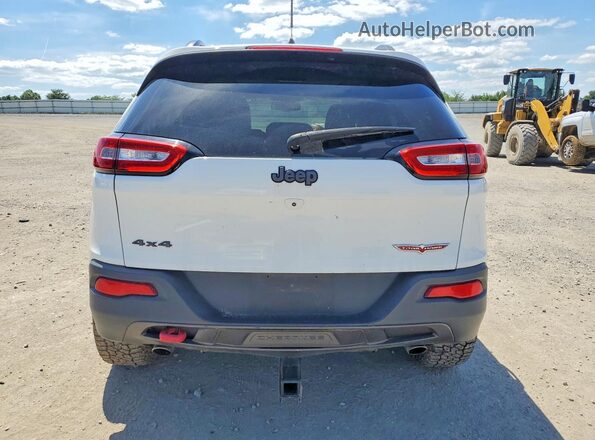 1C4PJMBS9HW618699 2017 JEEP CHEROKEE White Widok z tyłu