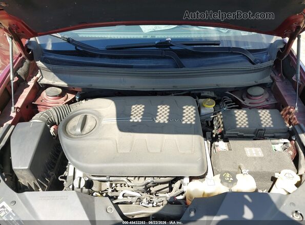 1C4PJMBX0KD185854 2019 JEEP CHEROKEE Burgundy Вид ззаду