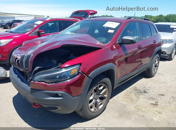 1C4PJMBX0KD188477 2019 JEEP CHEROKEE Red Front left