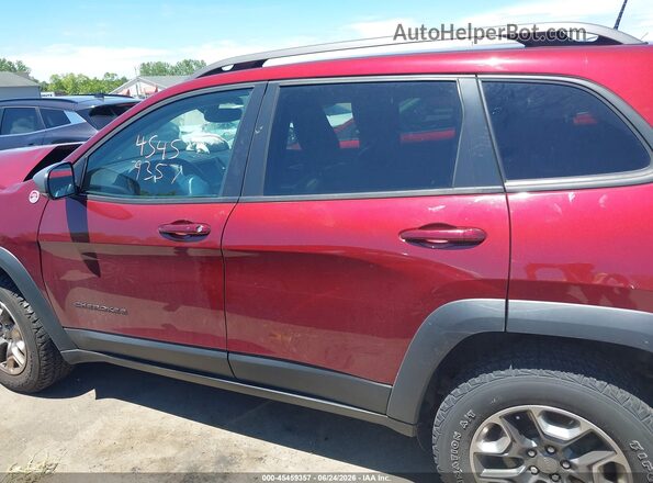 1C4PJMBX0KD188477 2019 JEEP CHEROKEE Red 