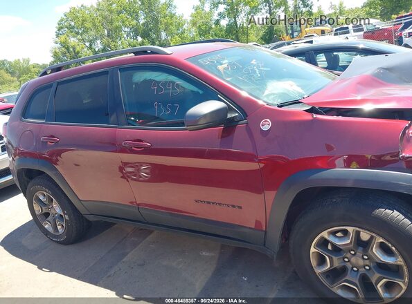 1C4PJMBX0KD188477 2019 JEEP CHEROKEE Red 360 interior view