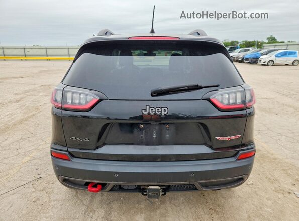 1C4PJMBX0KD225026 2019 JEEP CHEROKEE Black Вид ззаду