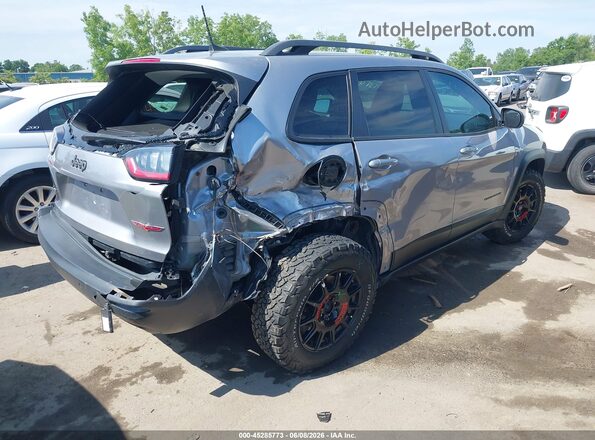 1C4PJMBX0KD306060 2019 JEEP CHEROKEE Gray Задня права чверть