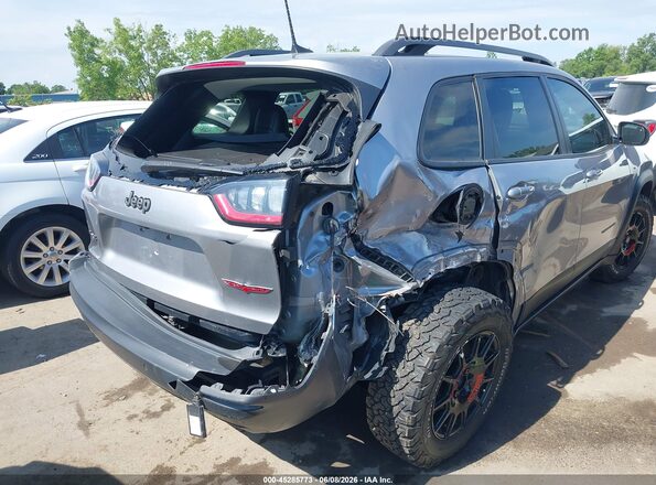 1C4PJMBX0KD306060 2019 JEEP CHEROKEE Gray Вид спереду