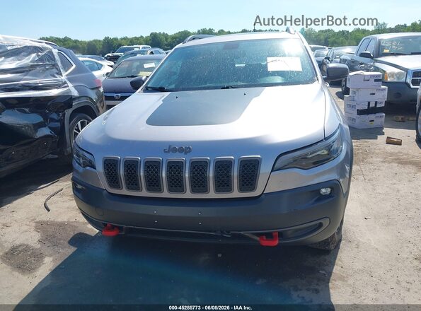 1C4PJMBX0KD306060 2019 JEEP CHEROKEE Gray Вид щитка приладів