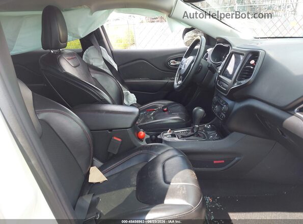 1C4PJMBX0KD422388 2019 JEEP CHEROKEE White Vista interior delantera