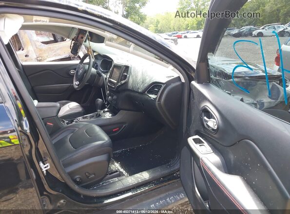 1C4PJMBX0MD237602 2021 JEEP CHEROKEE Black Widok wnętrza z przodu