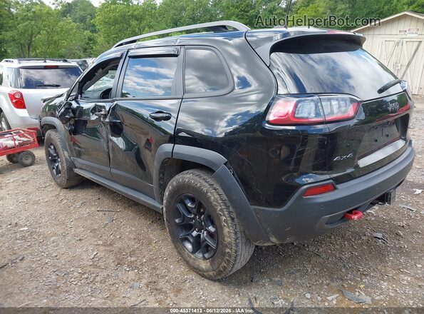1C4PJMBX0MD237602 2021 JEEP CHEROKEE Black Tył lewy