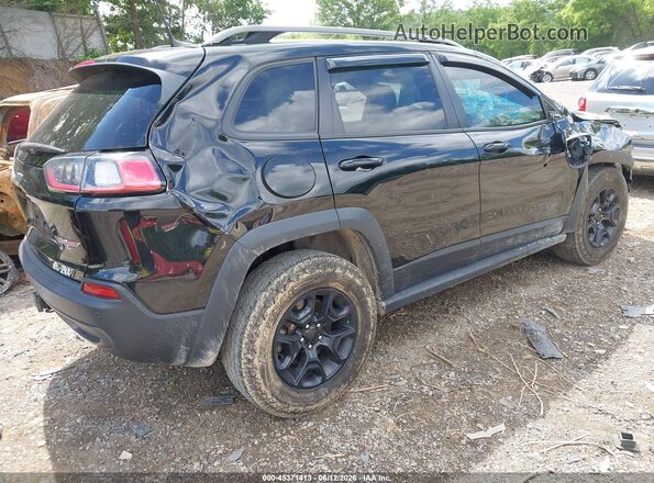 1C4PJMBX0MD237602 2021 JEEP CHEROKEE Black Tył prawy