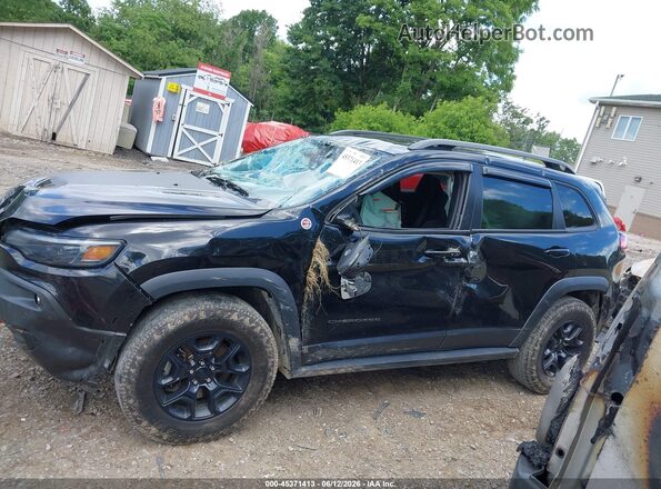 1C4PJMBX0MD237602 2021 JEEP CHEROKEE Black Widok wnętrza 360 stopni