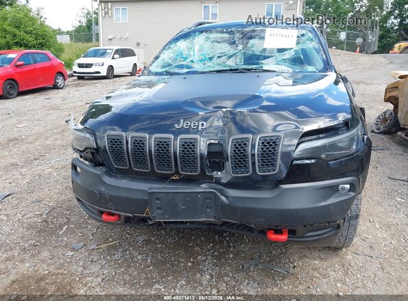 1C4PJMBX0MD237602 2021 JEEP CHEROKEE Black Widok zestawu wskaźników