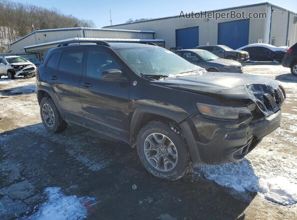1C4PJMBX0ND518378 2022 JEEP CHEROKEE Black Передня права чверть